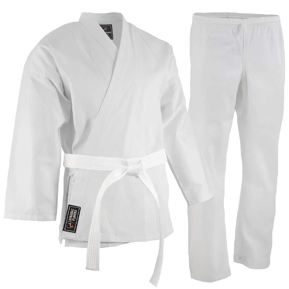 Sports White Karate Uniform for Kids & Adults Lightweight Student Karate Gi Martial Arts Uniform with Belt Sports White Karate Uniform for Kids & Adults Lightweight Student Karate Gi Martial Arts Uniform with Belt