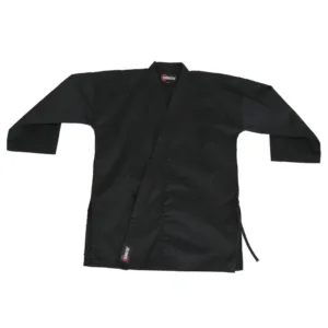 Sports Black Karate Uniform for Kids & Adults Lightweight Student Karate Gi Martial Arts Uniform with Belt SKU: Size 000/110
