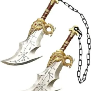 Custom Handmade Collectables Replica Of Guard Of Article With Leather Sheath premium quality 2 pcs Pair