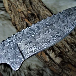 Handmade Damascus Damascus Blade, Hand forged Damascus Blank Blade