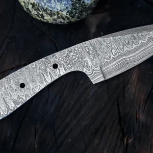Blank Blade, Knife Blank, DIY Knife, Damascus Steel, Hunting Knife, Hand Made Knife, Christmas Gift, Anniversary Gift, Chef Gift, Knife