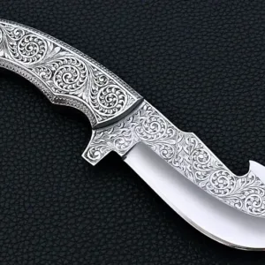 Handmade Knife Personalized Skinner Knife Custom Groomsmen gifts for him Thanksgiving Gift for Father Retirement Gifts