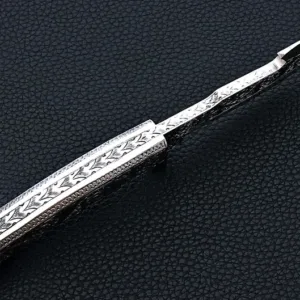 Handmade Knife Personalized Skinner Knife Custom Groomsmen gifts for him Thanksgiving Gift for Father Retirement Gifts