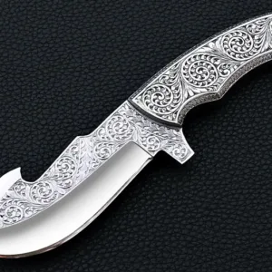 Handmade Knife Personalized Skinner Knife Custom Groomsmen gifts for him Thanksgiving Gift for Father Retirement Gifts