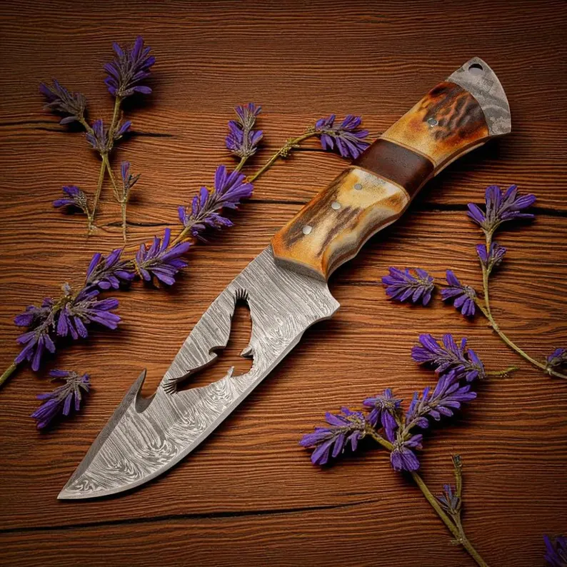 Hand Forged Damascus Steel Hunting Skinner Knife Personalized Knife With Sheath | Birthday Gift | Best Gift For Him, Christmas Gift Hand Forged Damascus Steel Hunting Skinner Knife Personalized Knife With Sheath | Birthday Gift | Best Gift For Him, Christmas Gift