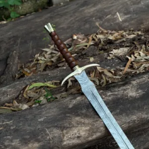 amascus steel Sword, Viking Swords, fantasy Swords, Full tang Medival historical swords, Groomsmen Gift, Gift for Him, Christmas Gift