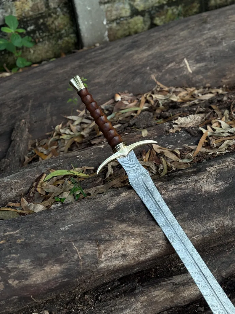 amascus steel Sword, Viking Swords, fantasy Swords, Full tang Medival historical swords, Groomsmen Gift, Gift for Him, Christmas Gift amascus steel Sword, Viking Swords, fantasy Swords, Full tang Medival historical swords, Groomsmen Gift, Gift for Him, Christmas Gift