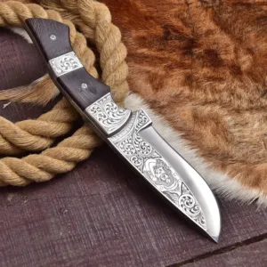 Handmade Knife Personalized Skinner Knife Custom Groomsmen gifts for him Thanksgiving Gift for Father Retirement Gifts Congratulations gift