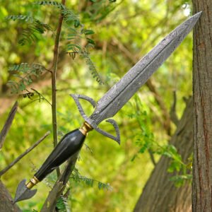 Handmade Damascus Fantasy Dagger Personalize Gift for Collectors.